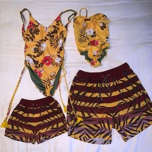 Agua bendita clementine collection family swim set